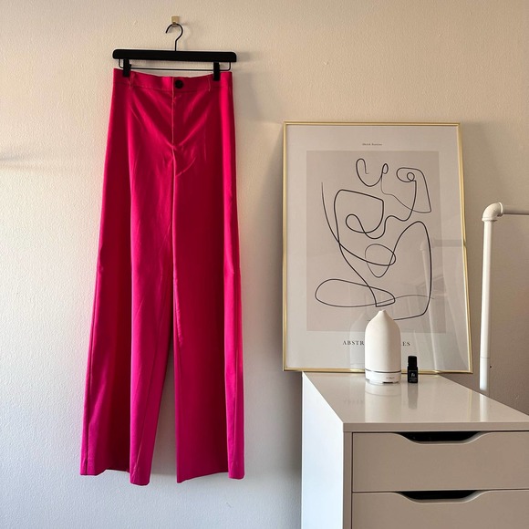 NWT ZARA  FULL LENGTH PANTS - Picture 1 of 13